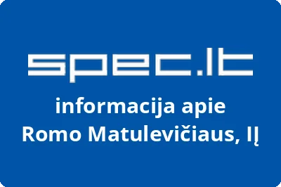 Romo Matulevičiaus, IĮ