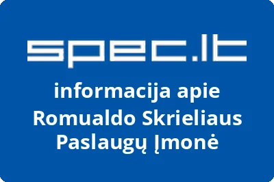 Romualdo Skrieliaus Paslaugų Įmonė