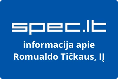 Romualdo Tičkaus, IĮ