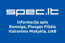 Romziga, Plungės Filialo Vairavimo Mokykla, UAB | spec.lt