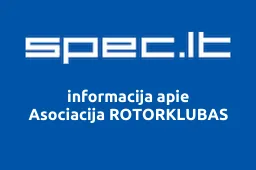 Asociacija ROTORKLUBAS | spec.lt