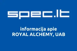 ROYAL ALCHEMY, UAB iliustracija