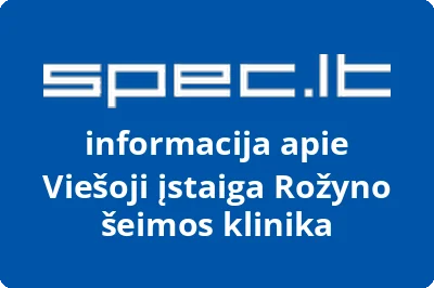 Rožyno šeimos klinika, UAB