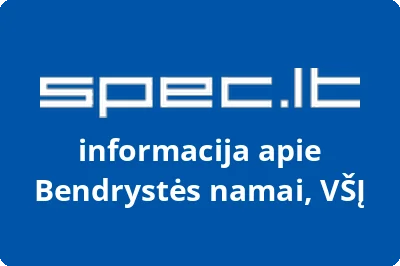Bendrystės namai, VŠĮ