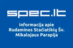 Rudaminos Stačiatikių Šv. Mikalojaus Parapija | spec.lt
