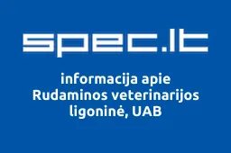 Rudaminos veterinarijos ligoninė, UAB | spec.lt