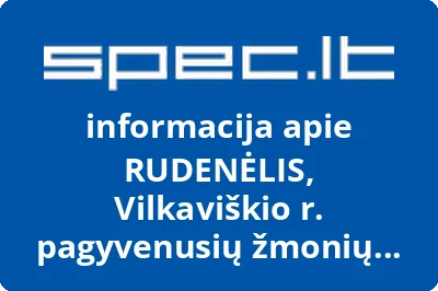 Vilkaviškio rajono pagyvenusių žmonių klubas Rudenėlis