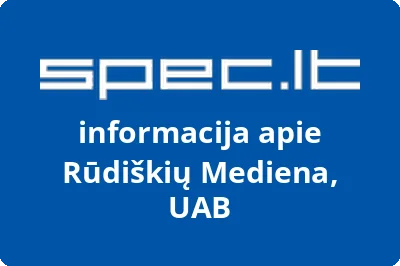Rūdiškių mediena, UAB | spec.lt