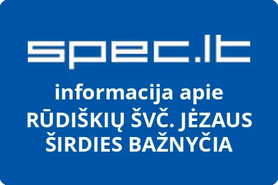 Rūdiškių Švč. Jėzaus Širdies parapija