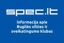 Rugilės vilties ir sveikatingumo klubas iliustracija