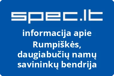 Rumpiškės, daugiabučių namų savininkų bendrija