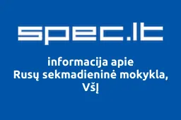 Rusų sekmadieninė mokykla, VšĮ | spec.lt