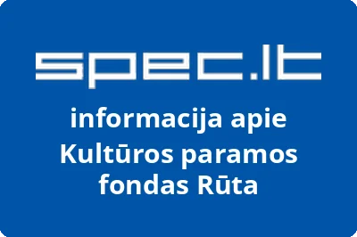 Kultūros paramos fondas Rūta