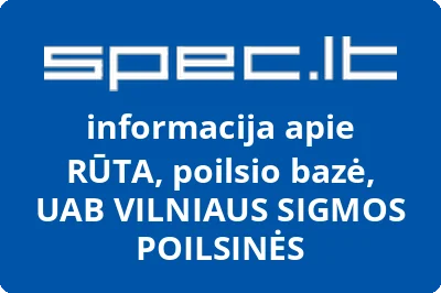 VILNIAUS SIGMOS POILSINĖS, UAB