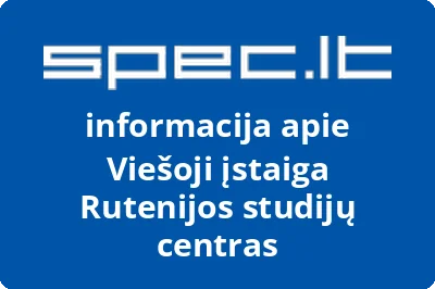 Rutenijos studijų centras, VŠĮ