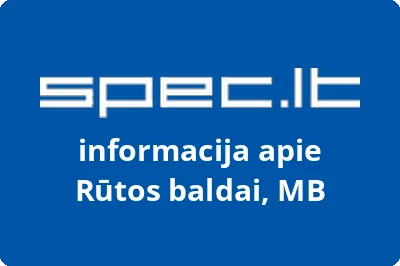 Rūtos baldai, MB