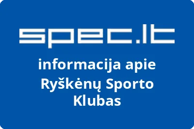 Ryškėnų sporto klubas | spec.lt
