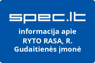 RYTO RASA, R. Gudaitienės įmonė
