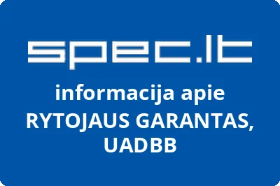 RYTOJAUS GARANTAS, UADBB