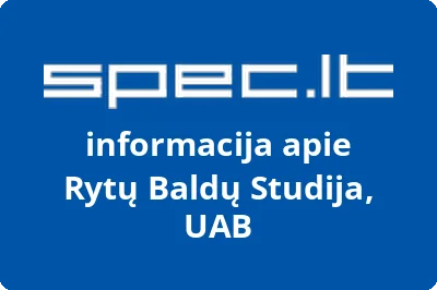 Rytų baldų studija, UAB