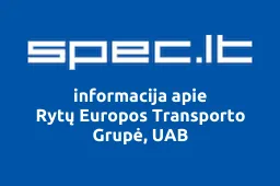 Rytų Europos Transporto Grupė, UAB | spec.lt