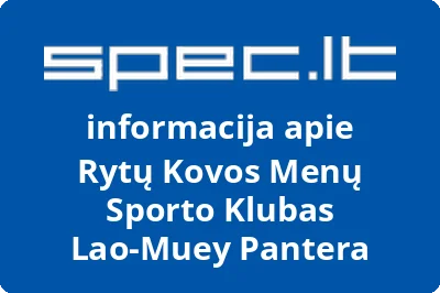 Rytų kovos menų sporto klubas LAOMUEY PANTERA