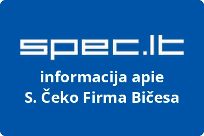 S. Čeko firma Bičesa