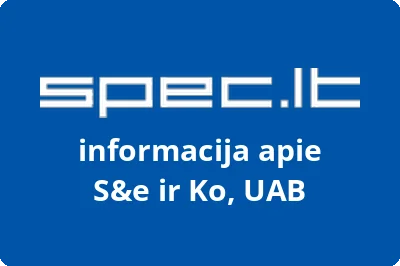 S&E ir Ko, UAB