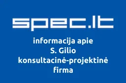 S. Gilio konsultacinė-projektinė firma