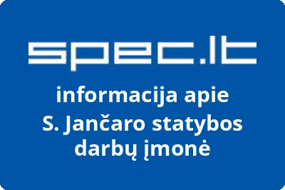 S. Jančaro statybos darbų įmonė