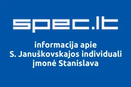 S. Januškovskajos individuali įmonė Stanislava | spec.lt