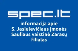 S. Jasiulevičiaus įmonės Sauliaus vaistinė Zarasų filialas | spec.lt