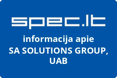 SA SOLUTIONS GROUP, UAB