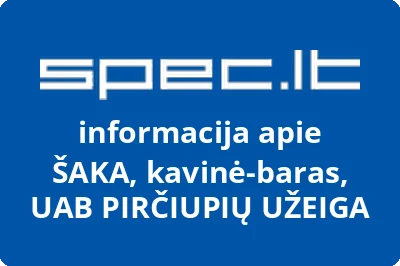 Pirčiupių užeiga, UAB