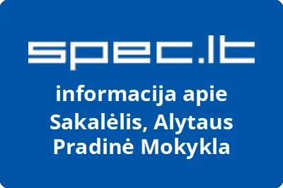 Alytaus Sakalėlio pradinė mokykla