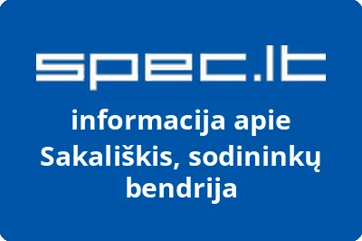 Sakališkis, sodininkų bendrija