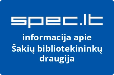 Šakių bibliotekininkų draugija