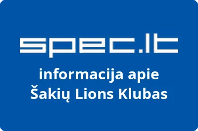 Šakių LIONS klubas