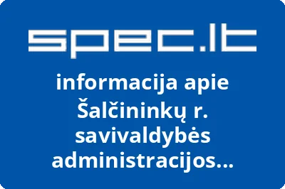 Šalčininkų r. savivaldybės administracijos Akmenynės seniūnija