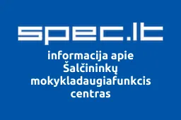Šalčininkų mokykladaugiafunkcis centras iliustracija