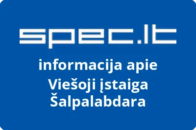 Šalpalabdara, VŠĮ