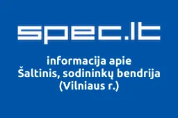 Šaltinis, sodininkų bendrija (Vilniaus r.) | spec.lt