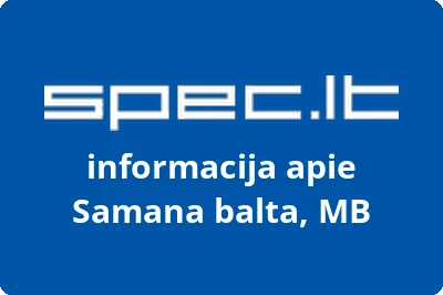 Samana balta, MB | spec.lt