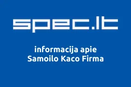 Samoilo Kaco Firma | spec.lt