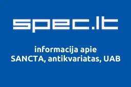 SANCTA, antikvariatas, UAB | spec.lt