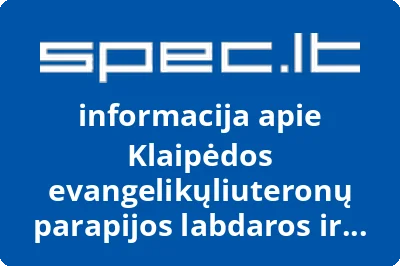 Klaipėdos evangelikųliuteronų parapijos labdaros ir kultūros draugija Sandora