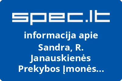 Sandra, R. Janauskienės Prekybos Įmonės Kavinė