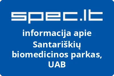 Santariškių biomedicinos parkas, UAB