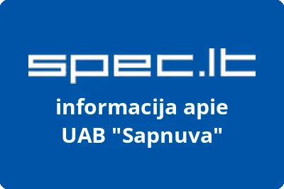 Sapnuva, UAB | spec.lt