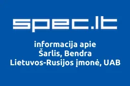 Šarlis, Bendra Lietuvos-Rusijos įmonė, UAB | spec.lt
